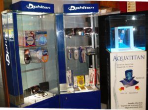 Latest and popular Phiten accessories were also showcased during the event