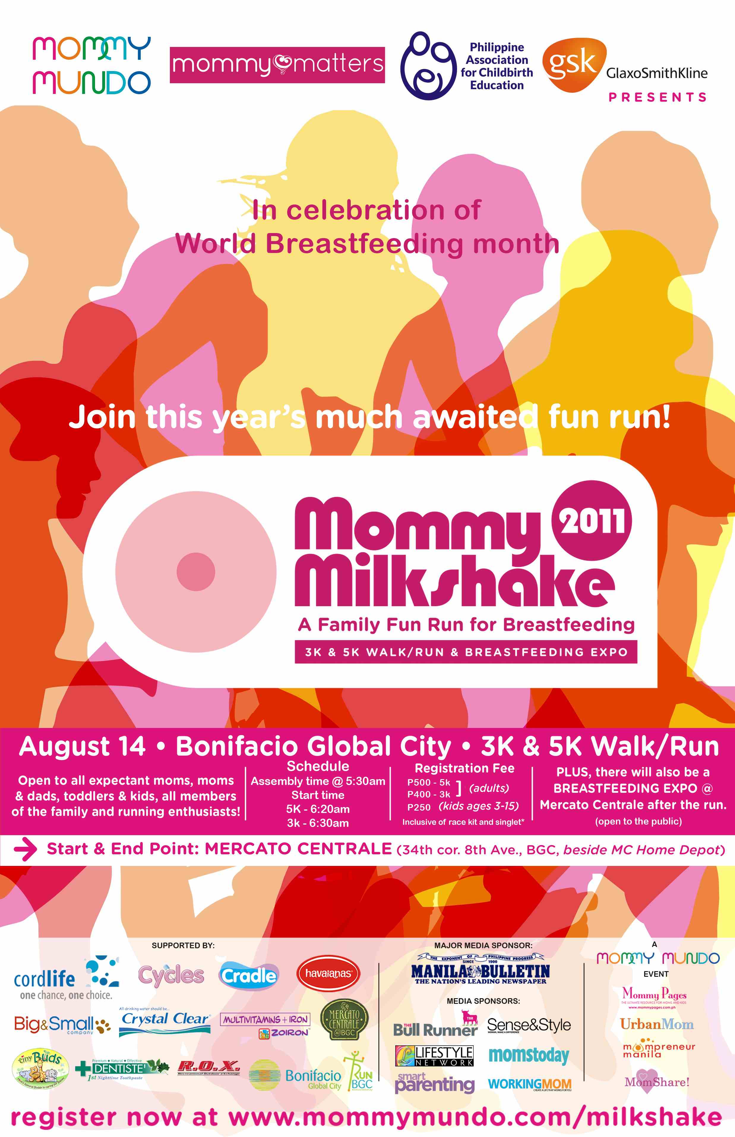mommy milkshake run 2011 little running teacher fun run flyer