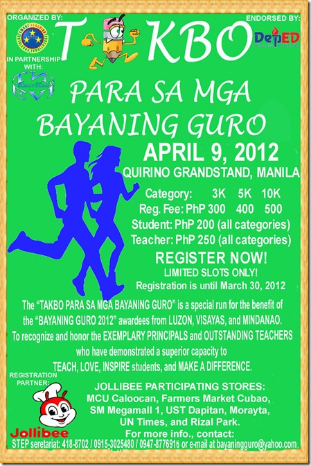 bayaning guro APRIL 9  poster