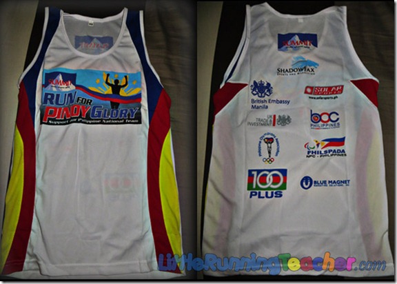 Summit Run for Pinoy Glory Singlet