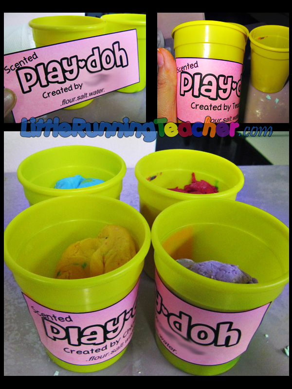play doh smell