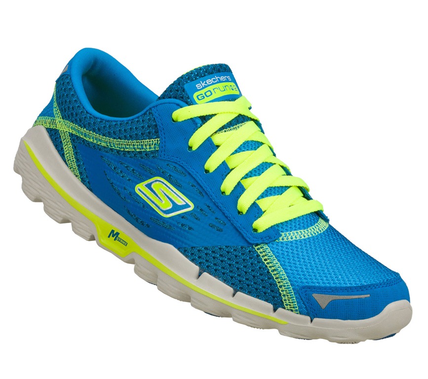 Skechers GOrun2 BlueYellow