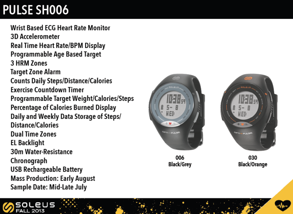 soleus heart rate monitor